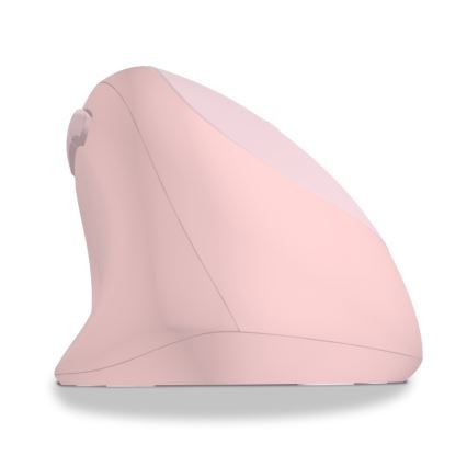CONNECT IT CMO-2600-PK - Ergonomická bezdrôtová myš 800/1200/1600 DPI 1xAA ružová