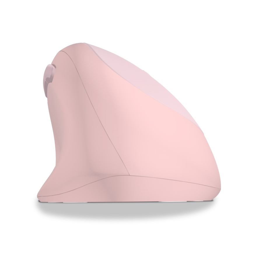 CONNECT IT CMO-2600-PK - Ergonomická bezdrôtová myš 800/1200/1600 DPI 1xAA ružová