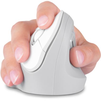 CONNECT IT CMO-2700-WH - Ergonomická bezdrôtová myš 800/1200/1600 DPI 1xAA biela