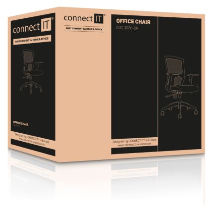 CONNECT IT COC-1030-BK - Kancelárska stolička ForHealth BetaPro čierna