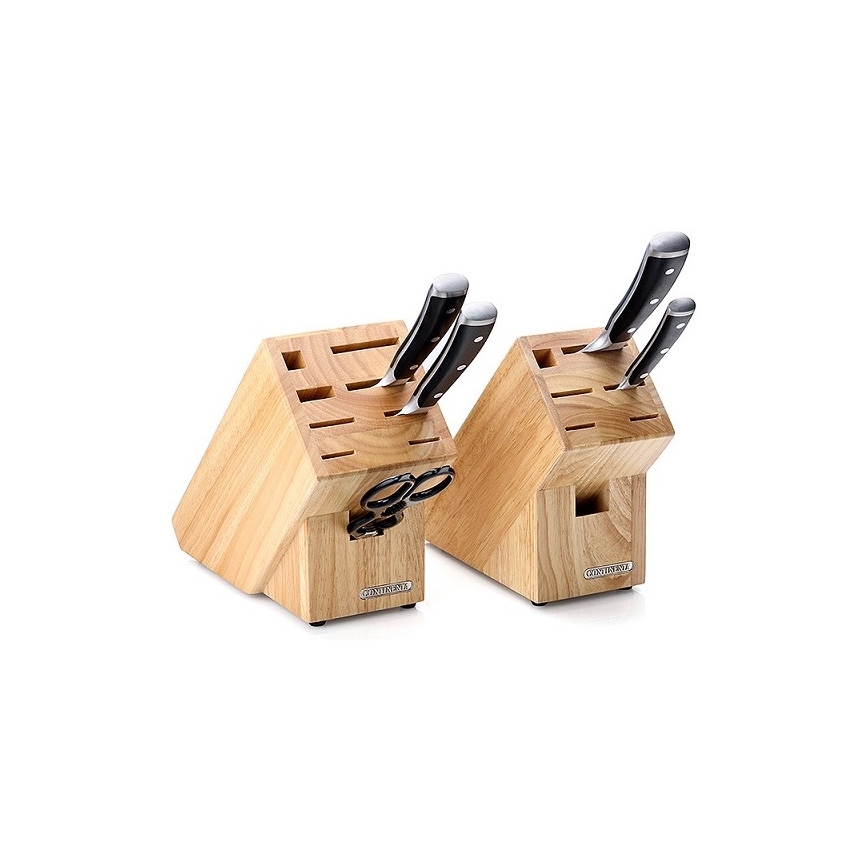 Continenta C30514 - Stojan na nože 22x11,5x22 cm gumovník