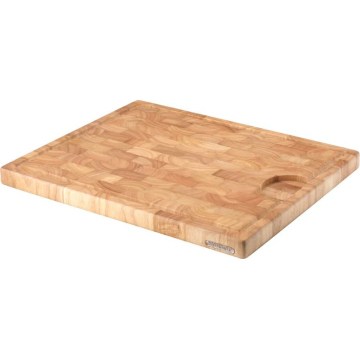 Continenta C4005 - Kuchynská krájacia doska 42x34 cm z gumovníka