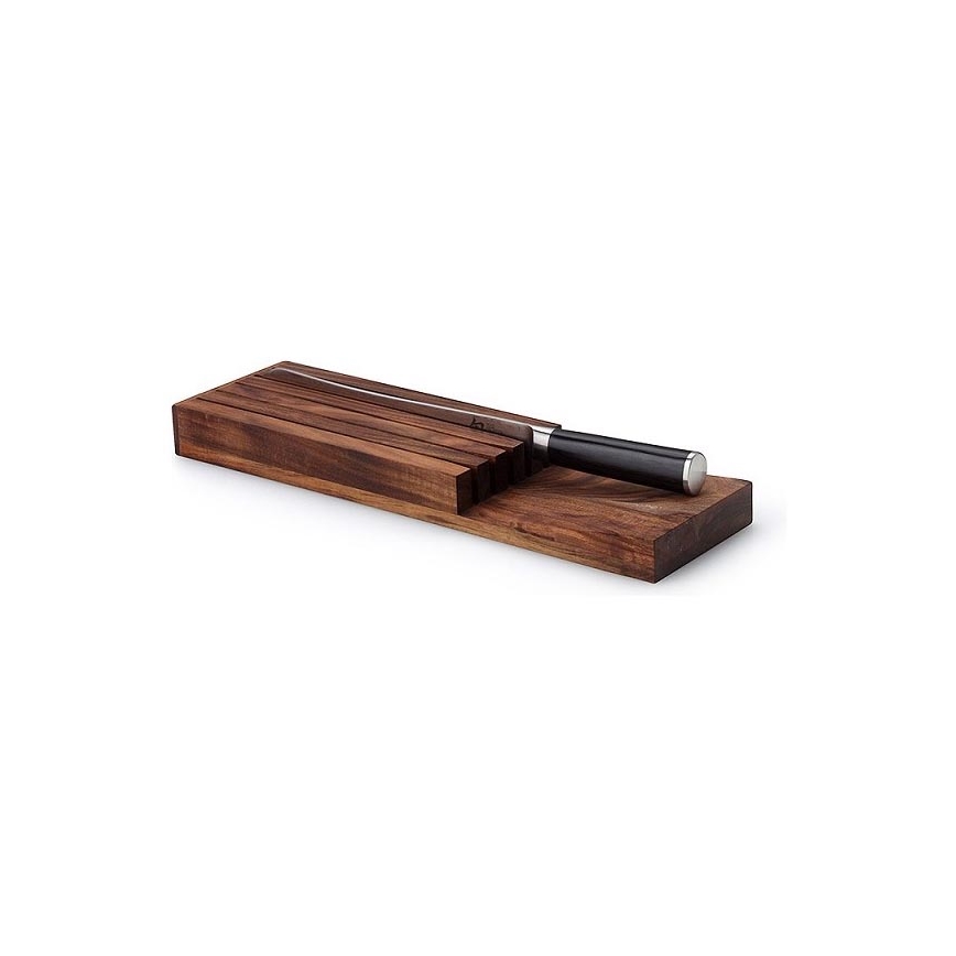 Continenta C4873 - Organizér na nože 39x11x3,5 cm akácia