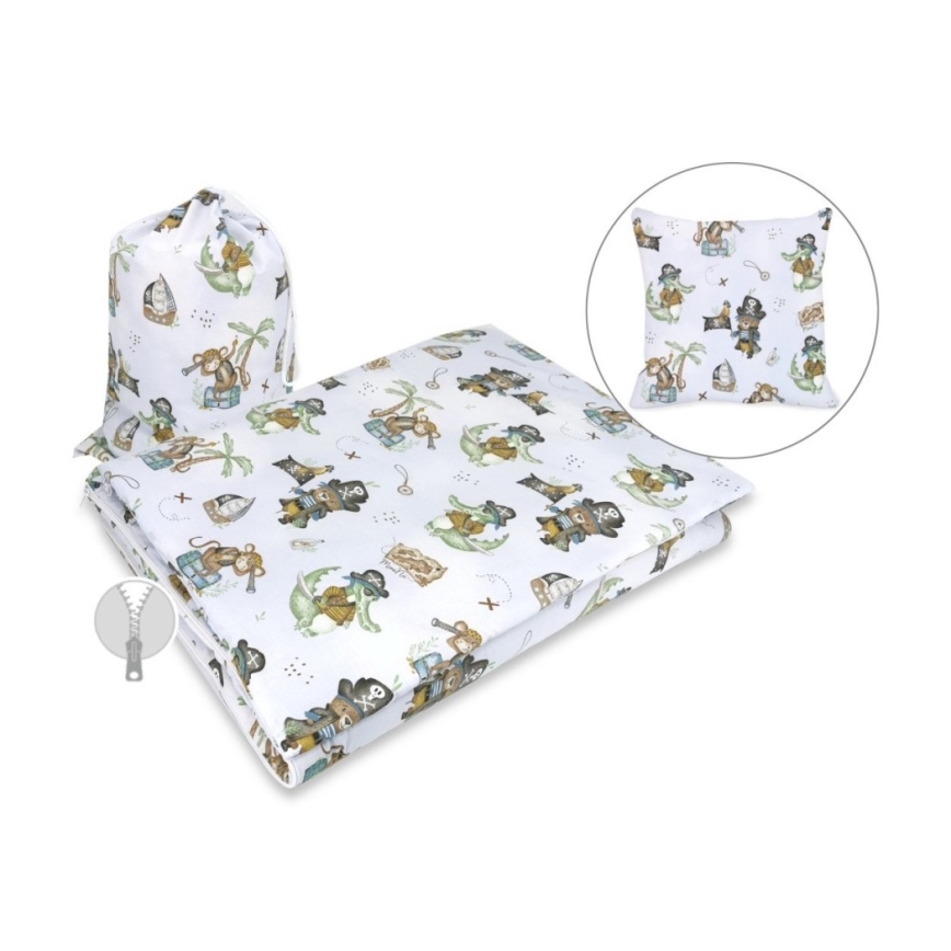 COSING - Cestovný spací vak s vankúšikom Piráti