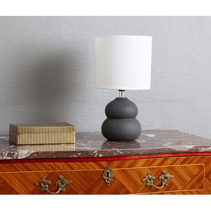 Cottex - Stolová lampa LUCIE 1xE14/8W/230V sivá