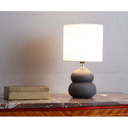 Cottex - Stolová lampa LUCIE 1xE14/8W/230V sivá