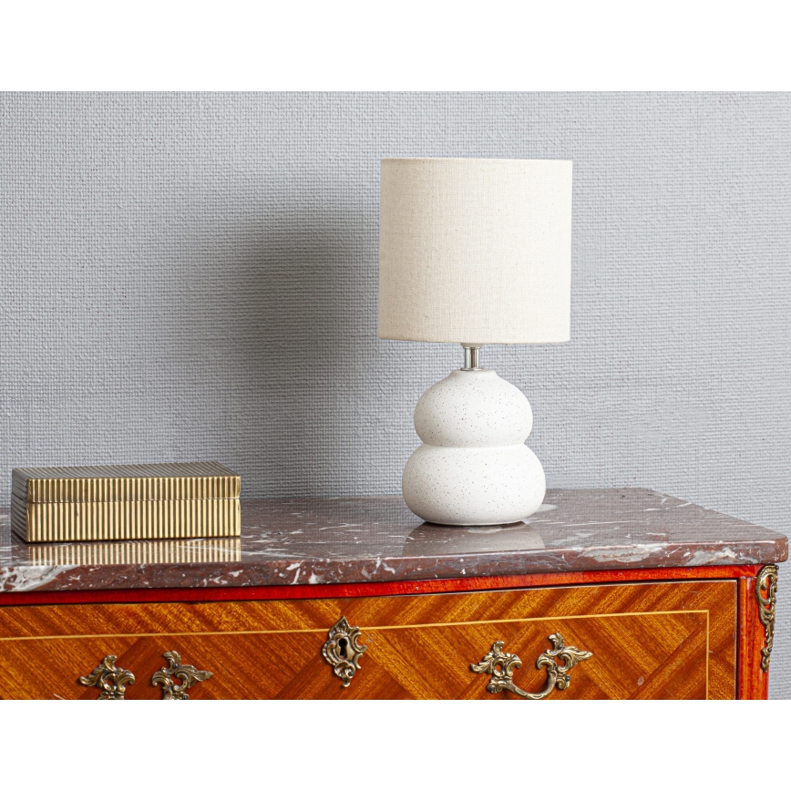 Cottex - Stolná lampa LUCIE 1xE14/8W/230V krémová