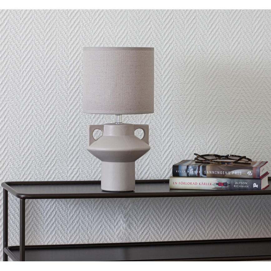 Cottex - Stolná lampa MATEO 1xE14/8W/230V béžová