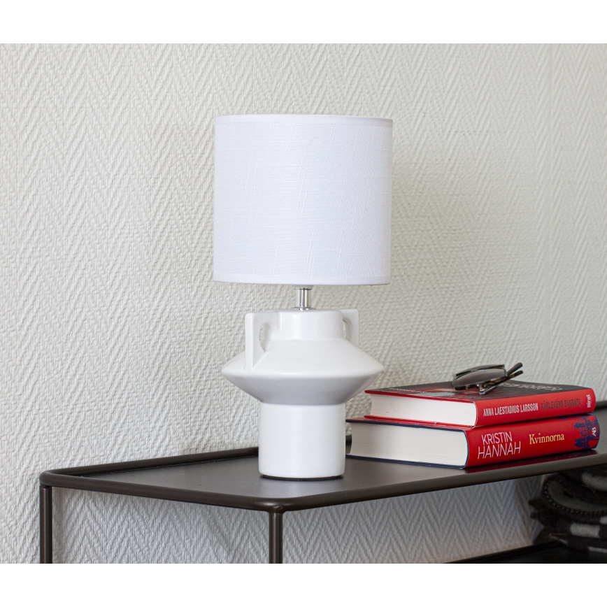 Cottex - Stolná lampa MATEO 1xE14/8W/230V biela