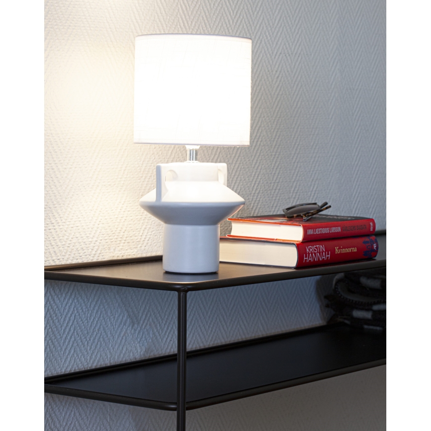 Cottex - Stolná lampa MATEO 1xE14/8W/230V biela