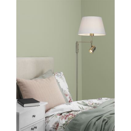 Cottex - Stojacia lampa LIBRA 1xE27/60W/230V + GU10/40W