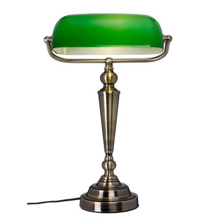 Cottex - Stolová lampa THE BANKER 1xE27/60W/230V