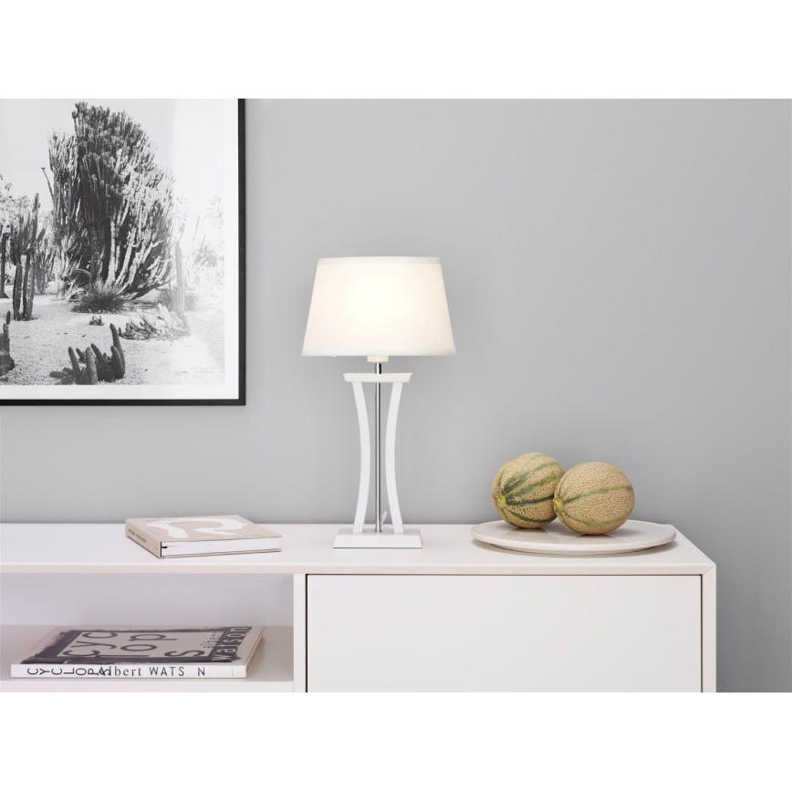 Cottex - Stolná lampa NEW CHELSEA 1xE14/40W/230V biela