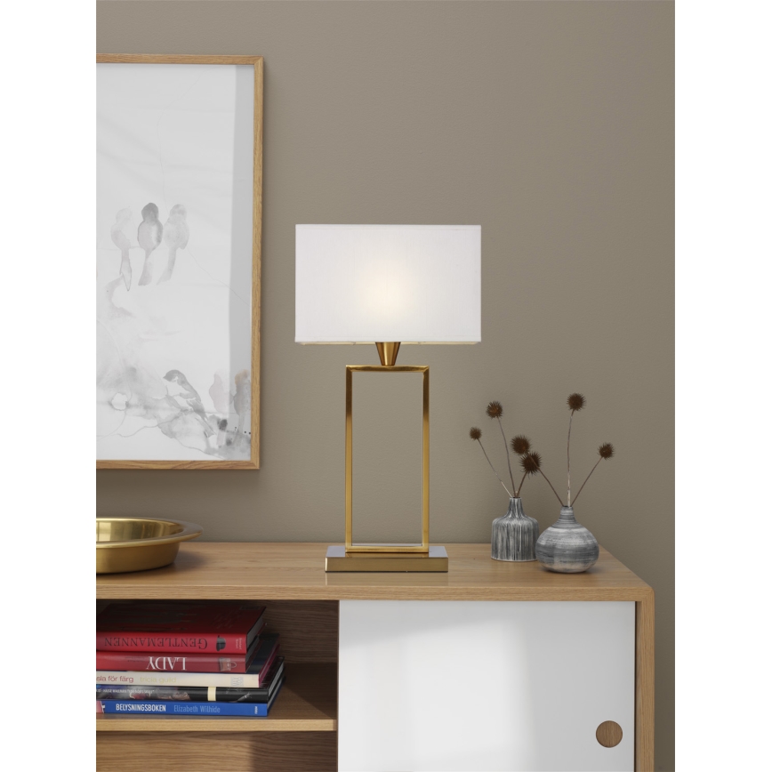 Cottex - Stolná lampa KENSINGTON 1xE14/40W/230V zlatá