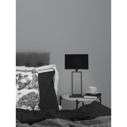 Cottex - Stolová lampa KENSINGTON 1xE14/40W/230V čierna