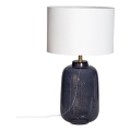 Cottex - Stolná lampa BLAKE 1xE27/8W/230V modrá