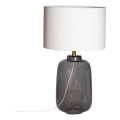 Cottex - Stolná lampa BLAKE 1xE27/8W/230V sivá