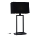 Cottex - Stolová lampa KENSINGTON 1xE14/40W/230V čierna