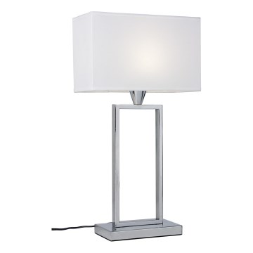 Cottex - Stolová lampa KENSINGTON 1xE14/40W/230V strieborná