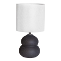 Cottex - Stolová lampa LUCIE 1xE14/8W/230V sivá
