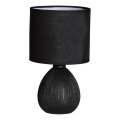 Cottex - Stolová lampa MADISON 1xE14/8W/230V čierna