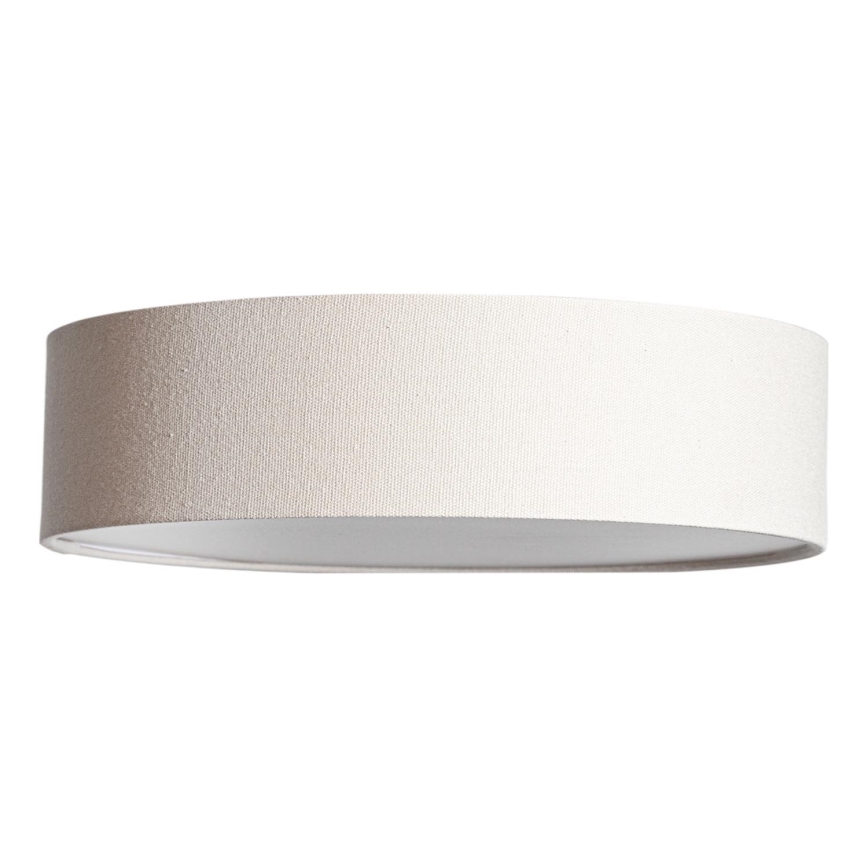 Cottex - Stropné svietidlo ABBIE 3xE27/8W/230V pr. 50 cm krémové