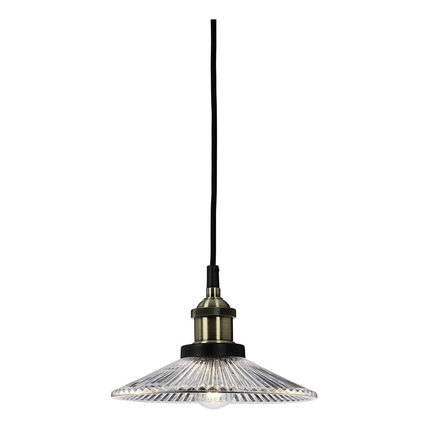 Cottex - Závesný luster na lanku COBBLE 1xE27/40W/230V