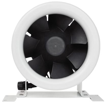 Dalap 24MF125 - Potrubný ventilátor s úsporným motorom a regulátorom otáčok MF 125 EC 20W/230V