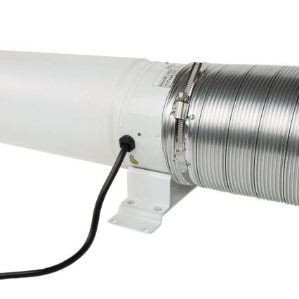 Dalap 24MF125 - Potrubný ventilátor s úsporným motorom a regulátorom otáčok MF 125 EC 20W/230V