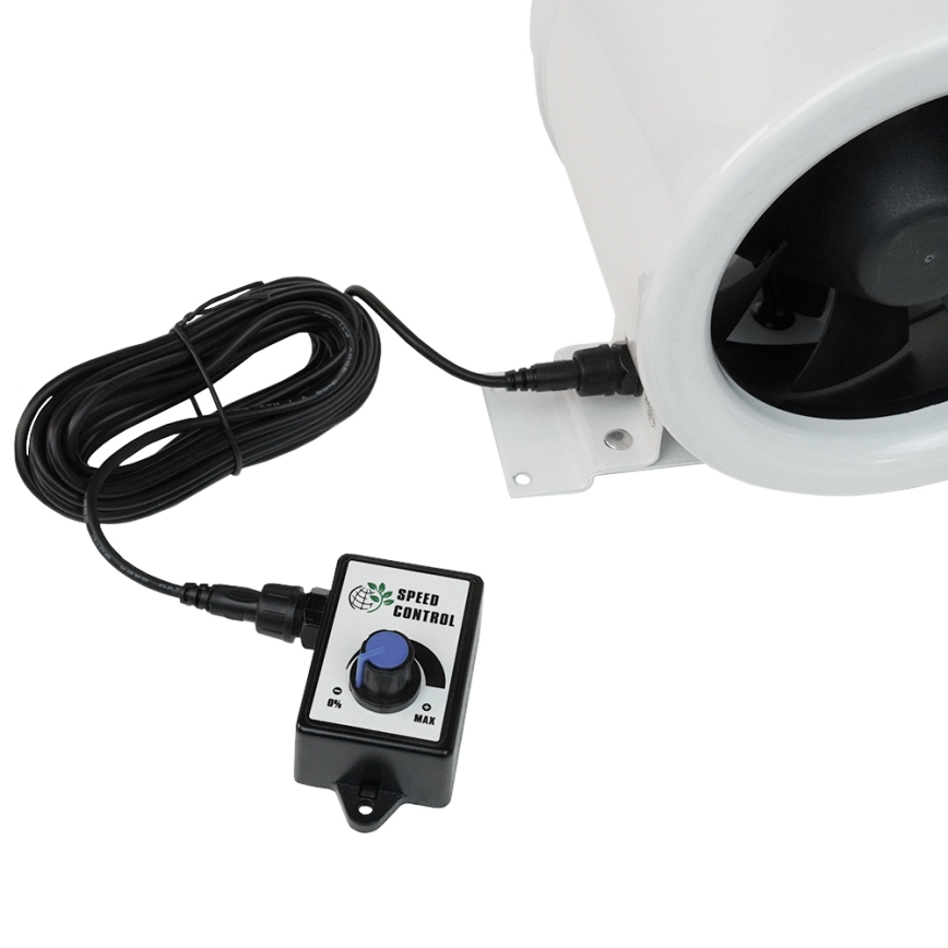 Dalap 24MF150 - Potrubný ventilátor s úsporným motorom a regulátorom otáčok MF 150 EC 40W/230V