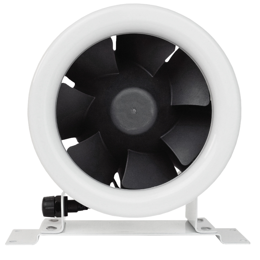 Dalap 24MF200 - Potrubný ventilátor s úsporným motorom a regulátorom otáčok MF 200 EC 75W/230V