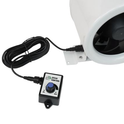 Dalap 24MF200 - Potrubný ventilátor s úsporným motorom a regulátorom otáčok MF 200 EC 75W/230V