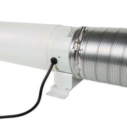 Dalap 24MF200 - Potrubný ventilátor s úsporným motorom a regulátorom otáčok MF 200 EC 75W/230V