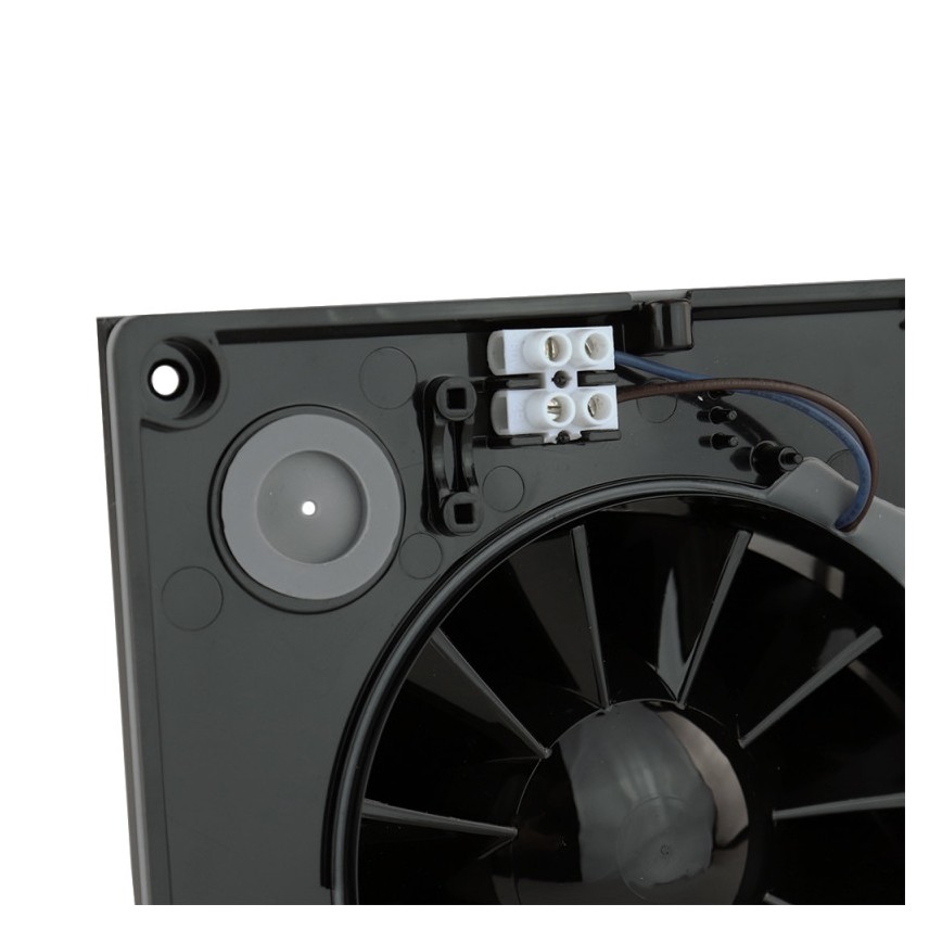 Dalap 41095 - Axiálny ventilátor 100 DARK 8,4W/230V