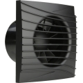 Dalap 41095ZW - Axiálny ventilátor s časovačom a snímačom vlhkosti 100 DARK ZW 8,4W/230V