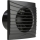 Dalap 41095ZW - Axiálny ventilátor s časovačom a snímačom vlhkosti 100 DARK ZW 8,4W/230V
