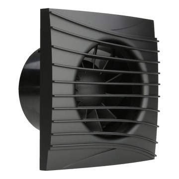 Dalap 41096 - Axiálny ventilátor 125 DARK 10W/230V