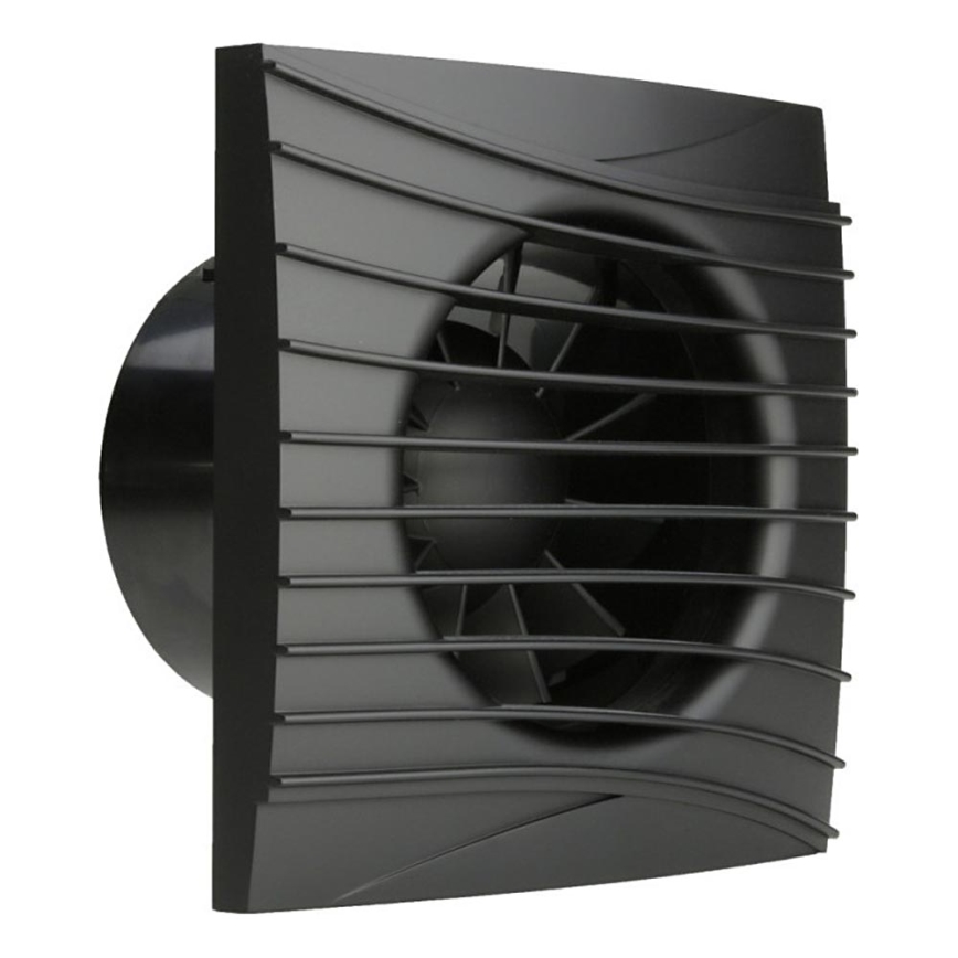 Dalap 41096 - Axiálny ventilátor 125 DARK 10W/230V