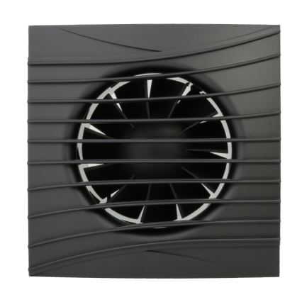Dalap 41096 - Axiálny ventilátor 125 DARK 10W/230V