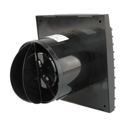 Dalap 41096ZW - Axiálny ventilátor s časovačom 125 DARK ZW 10W/230V