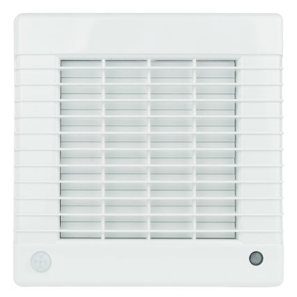 Dalap 41105 - Axiálny ventilátor s automatickou žalúziou a časovačom 100 LVZ 12 18W/12V