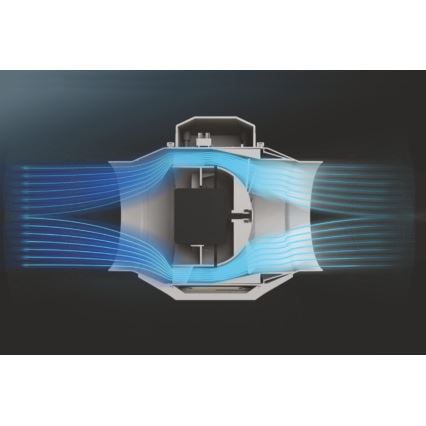 Dalap 8207 - Axiálny ventilátor AP PROFI 125 29W/230V