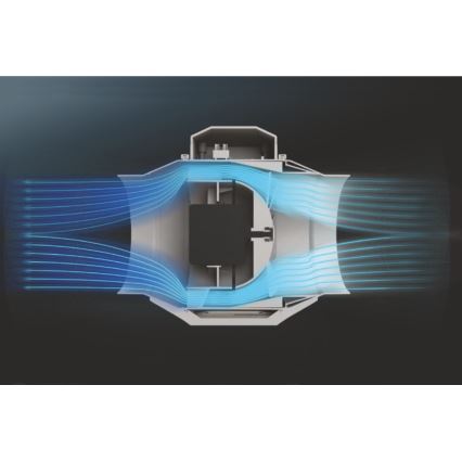 Dalap 8207 - Axiálny ventilátor AP PROFI 125 29W/230V