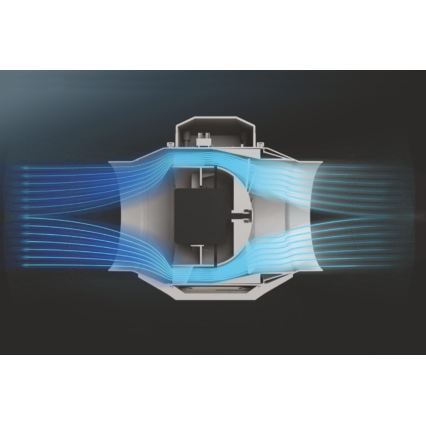 Dalap 8213 - Axiálny ventilátor AP PROFI 160 50W/230V