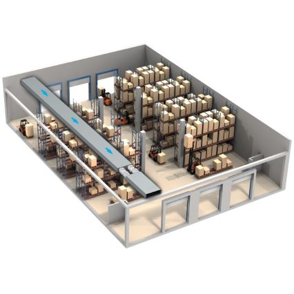 Dalap 8213 - Axiálny ventilátor AP PROFI 160 50W/230V