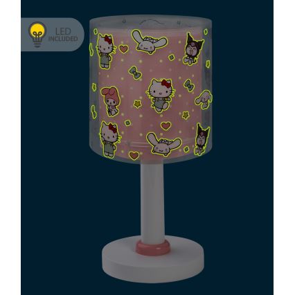 Dalber 41251 - LED detská lampička HELLO KITTY&FRIENDS 1xG4/4W/230V ružová