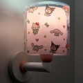 Dalber 41259 - Detská nástenná lampa HELLO KITTY&FRIENDS 1xE27/15W/230V ružová