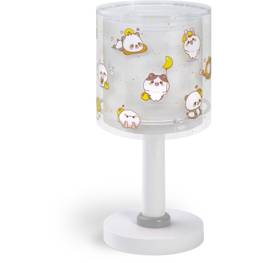 Dalber 41761E - LED detská lampička KAWAII FRIENDS 1xG4/4W/230V sivá