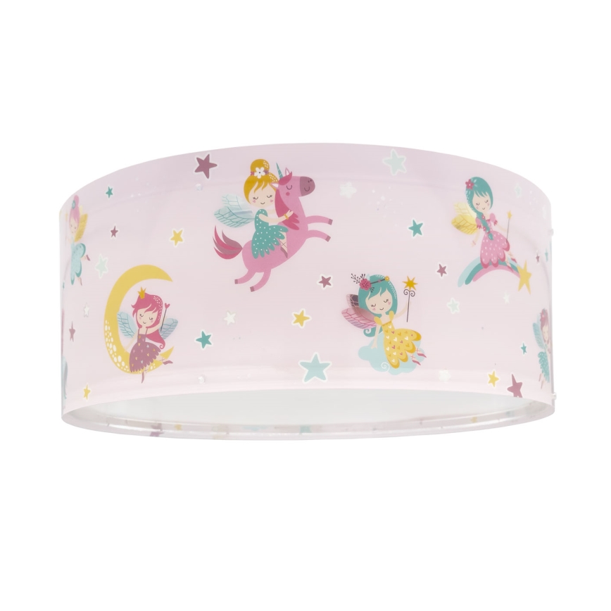 Dalber 42496 - Detské stropné svietidlo FAIRY DREAMS 2xE27/15W/230V