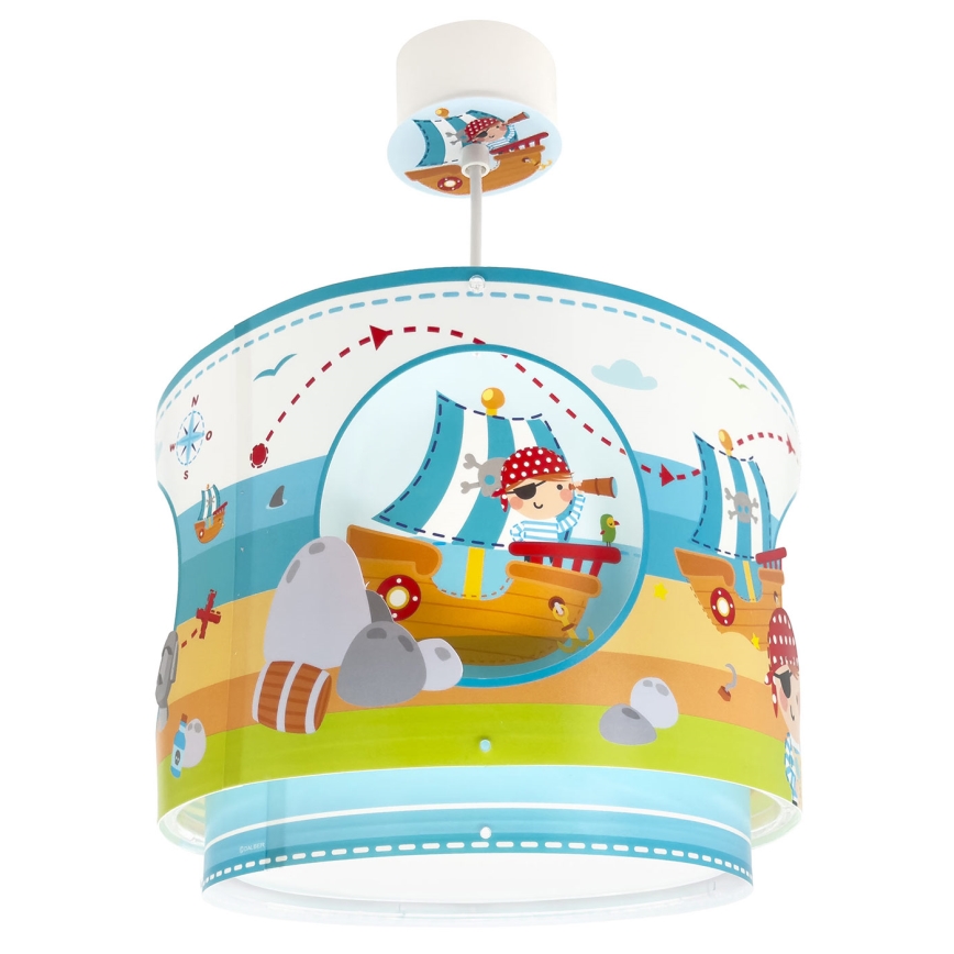 Dalber 60652 - Detský luster PIRATE ISLAND 1xE27/15W/230V